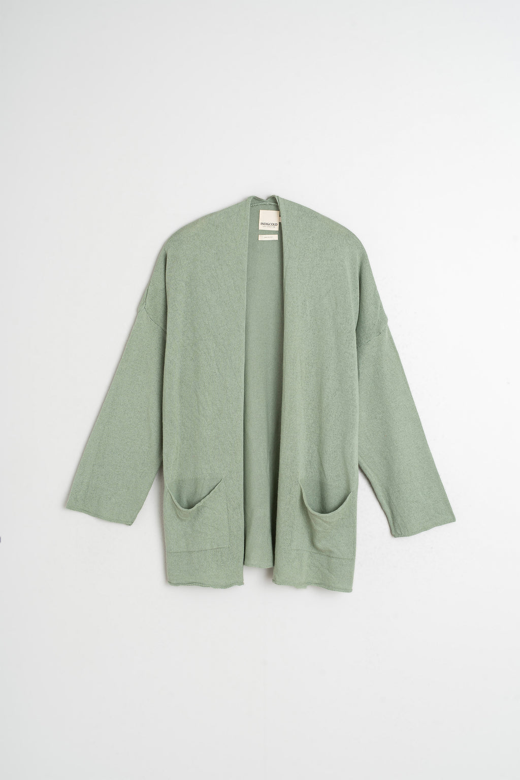 Chaqueta teñida en prenda - Salvia