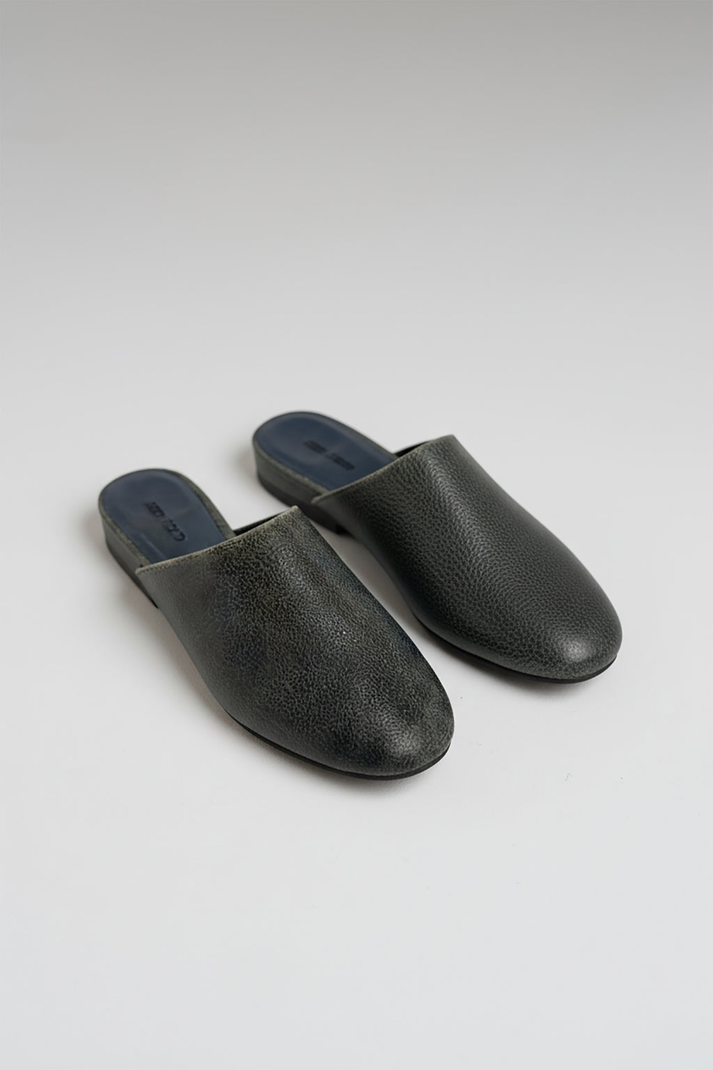 Leather Mules - Black