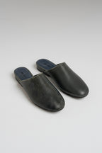 Leather Mules - Black