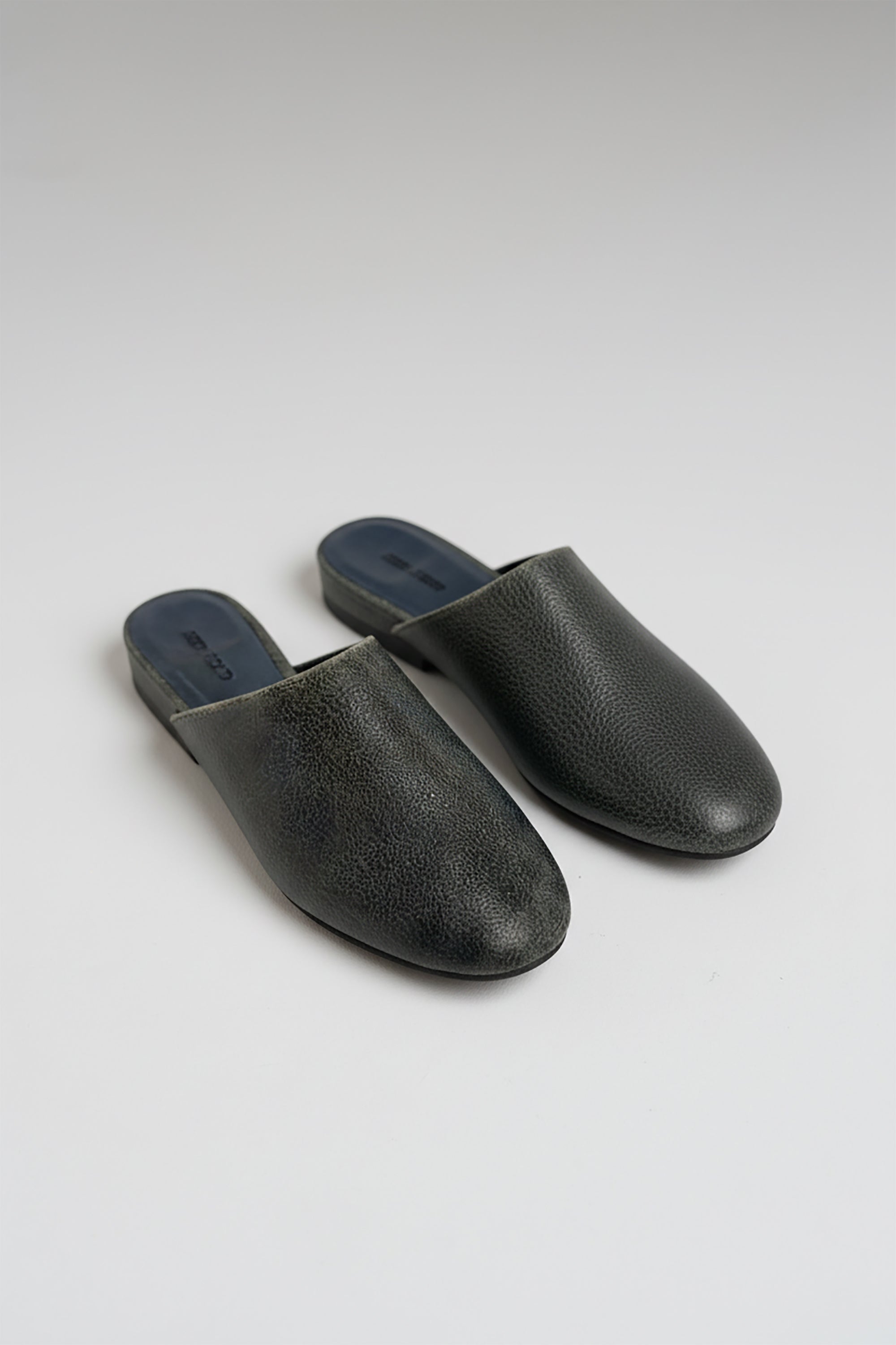Leather Mules - Black