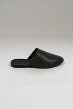 Leather Mules - Black