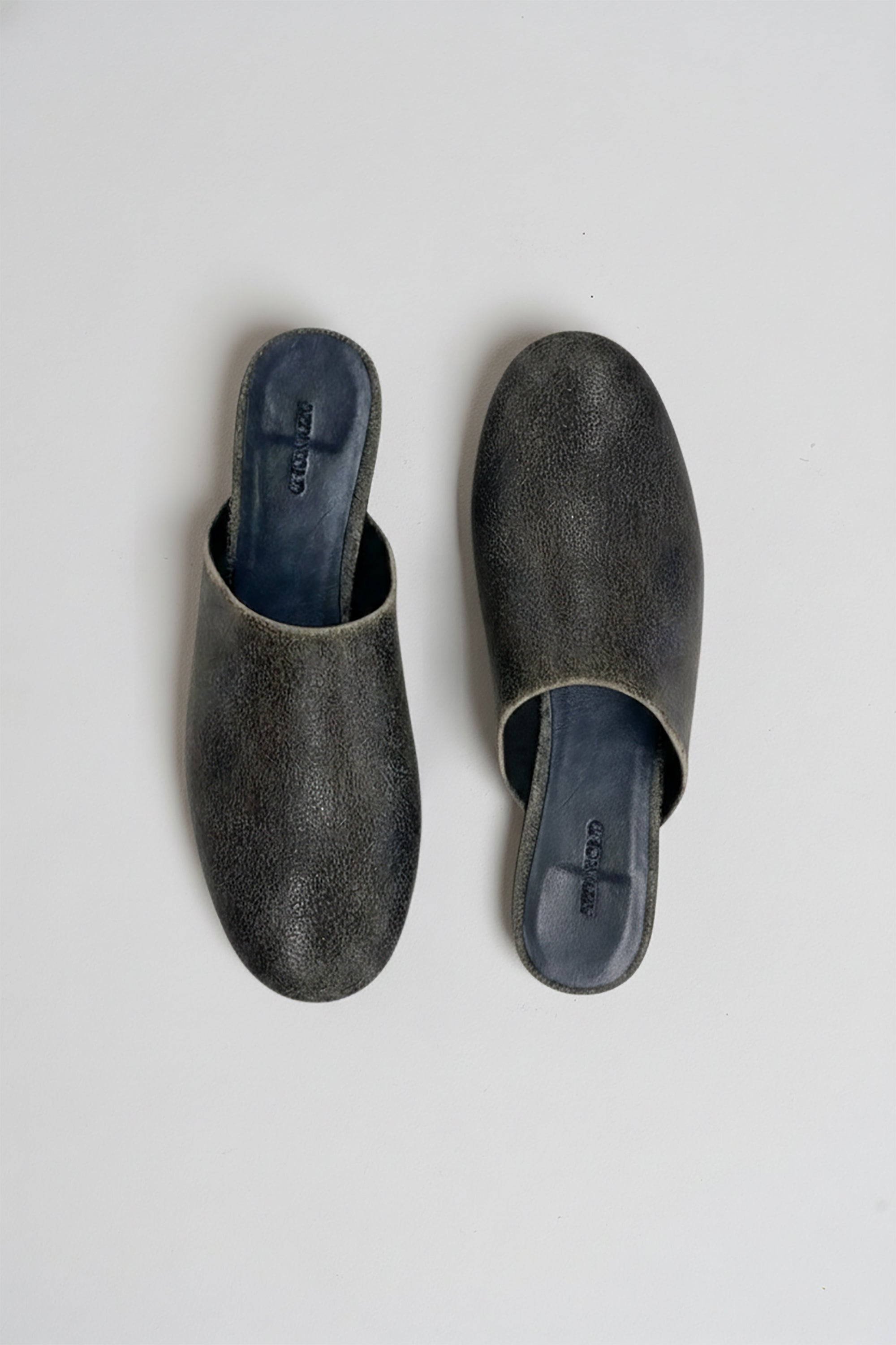 Leather Mules - Black