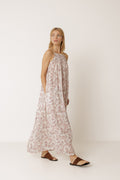 Vestido halter con estampado de sello - Lichi