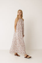 Vestido halter con estampado de sello - Lichi