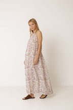 Vestido halter con estampado de sello - Lichi