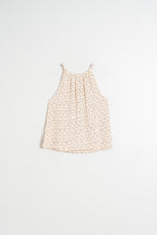 Viscose Strappy Top - Ecru
