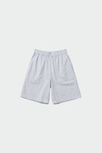 Long Poplin Bermuda Shorts - Ink