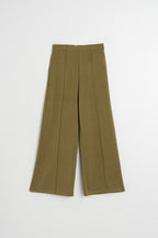 Fluid Modal Trousers - Khaki
