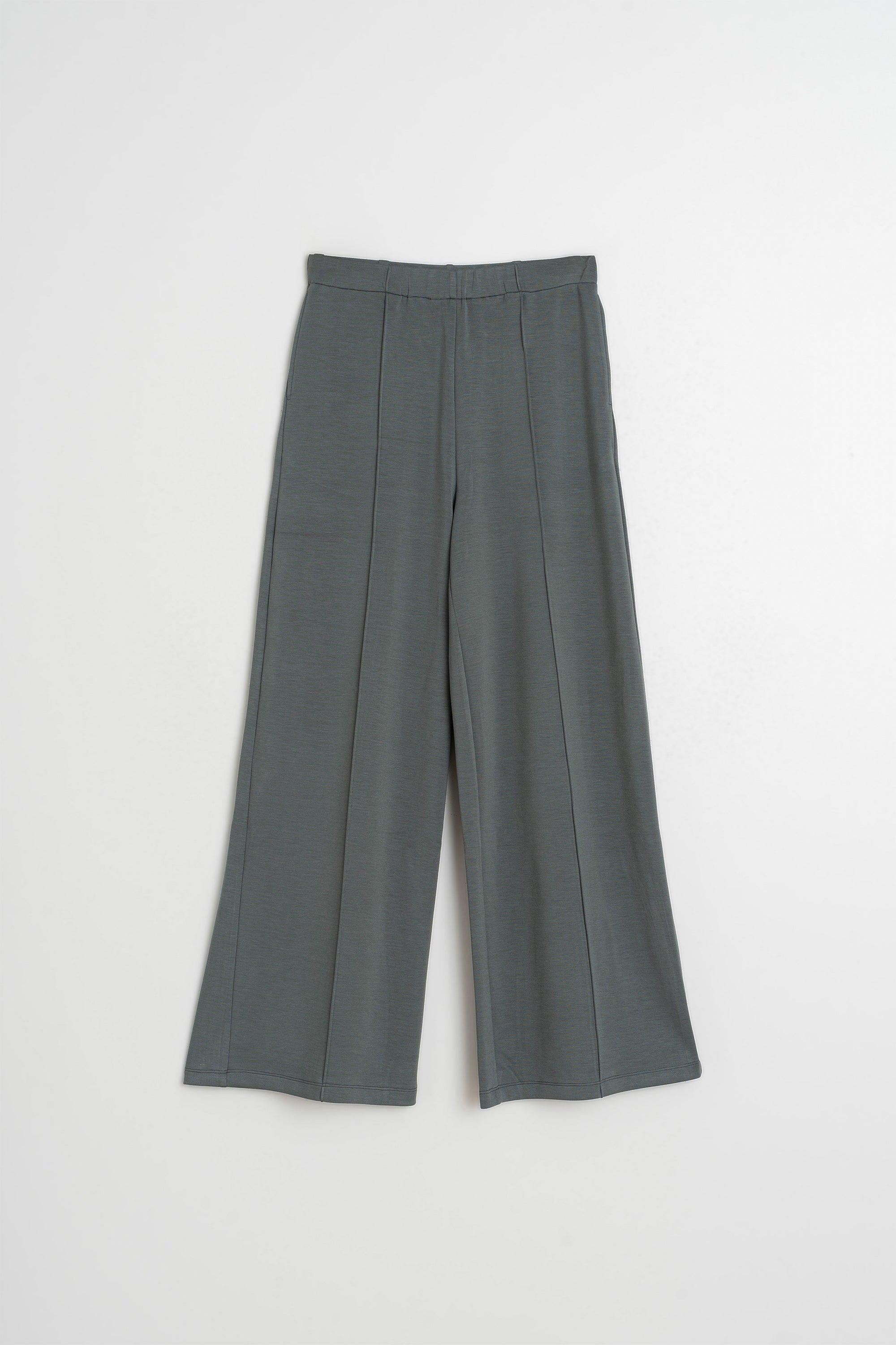 Pantalón fluido de modal - Antracita
