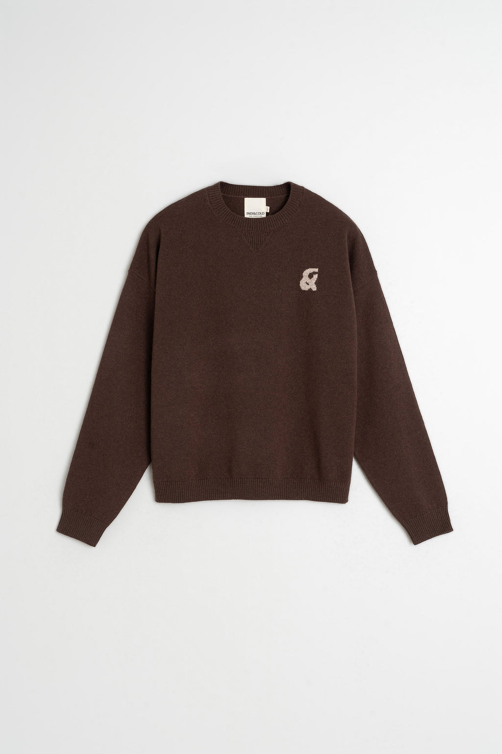 Jersey de lana merino - Chocolate