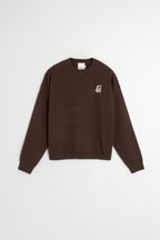 Jersey de lana merino - Chocolate