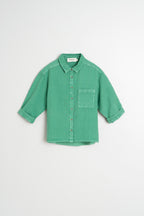 Oversize Combined Shirt - Green