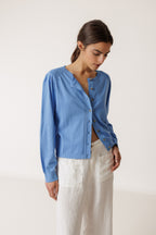 Organic Cotton Jacket - British Blue