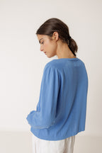Organic Cotton Jacket - British Blue