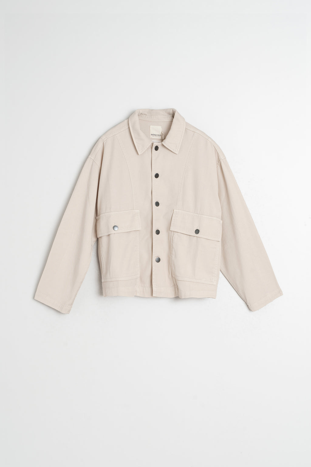 Chaqueta De Caza Con Grandes Bolsillos - Piedra