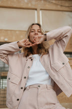Chaqueta De Caza Con Grandes Bolsillos - Rocío