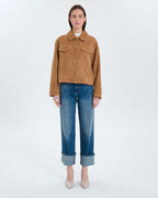 Beige suede coat_5