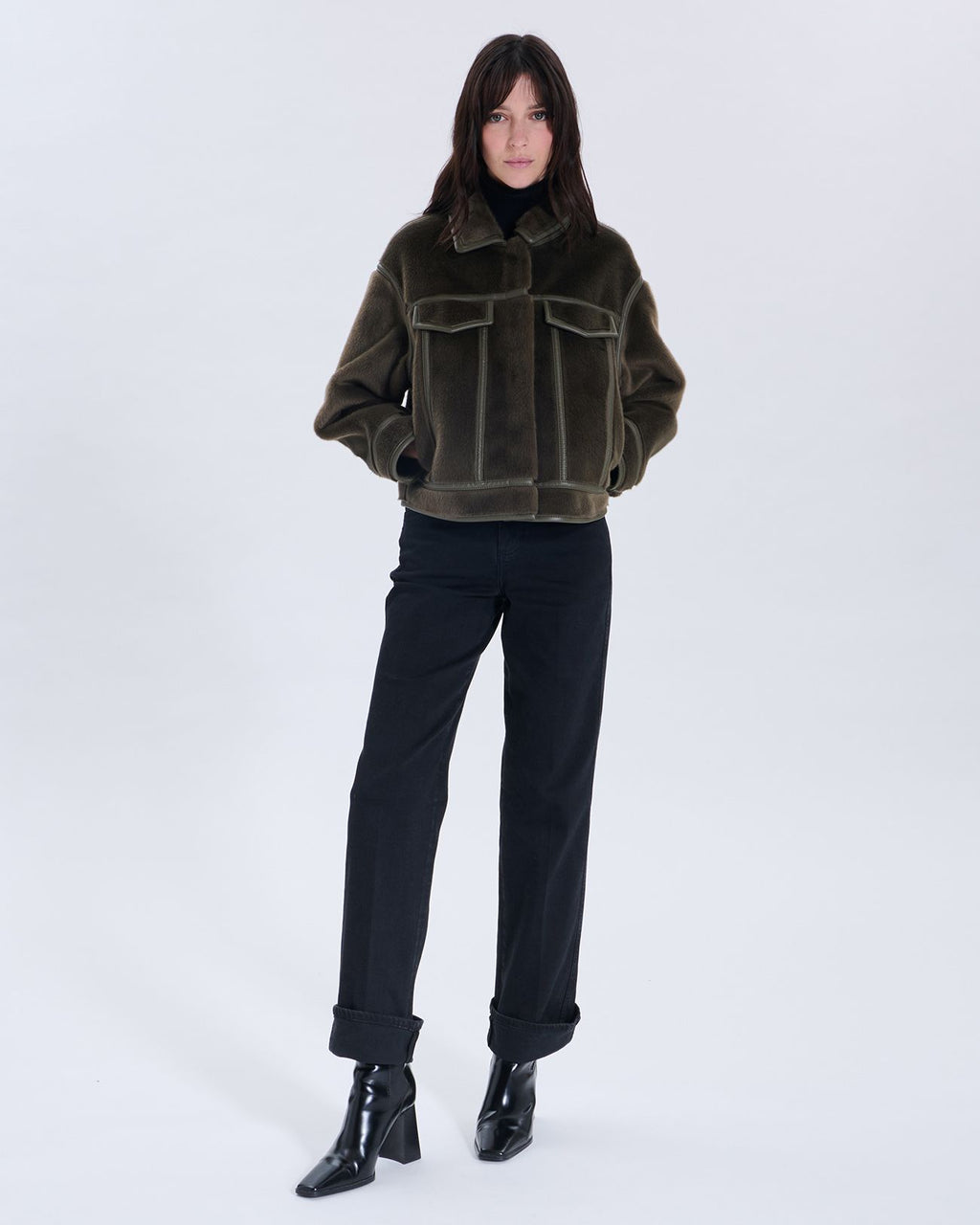 Veste réversible kaki_1