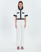 Chemise courte bicolore_4