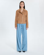 Beige suede perfecto_4