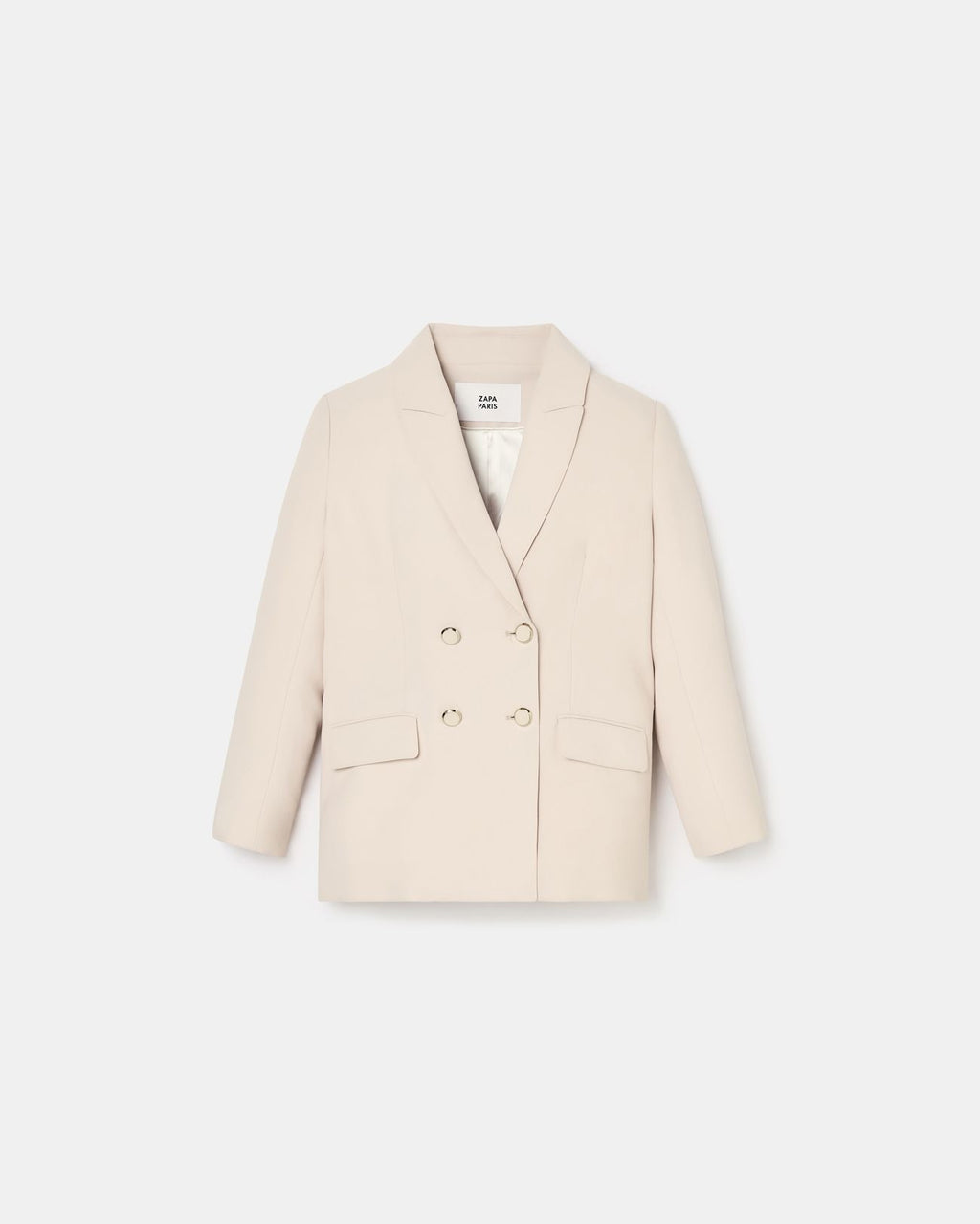 Veste de blazer nude_5