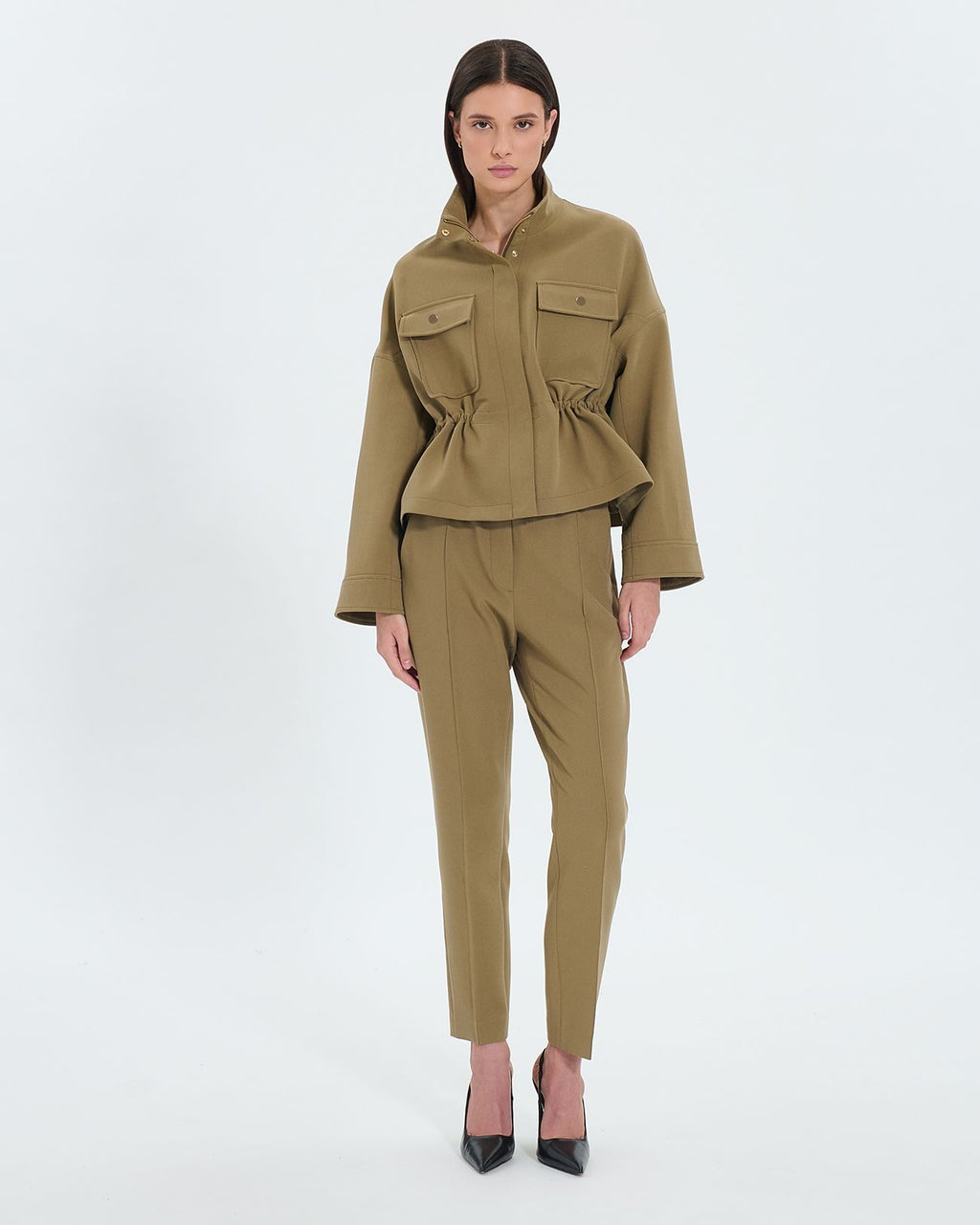 Chaqueta corta caqui_2