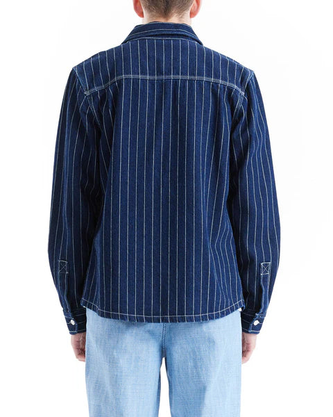 Camisa vaquera a rayas Vacay - Indigo