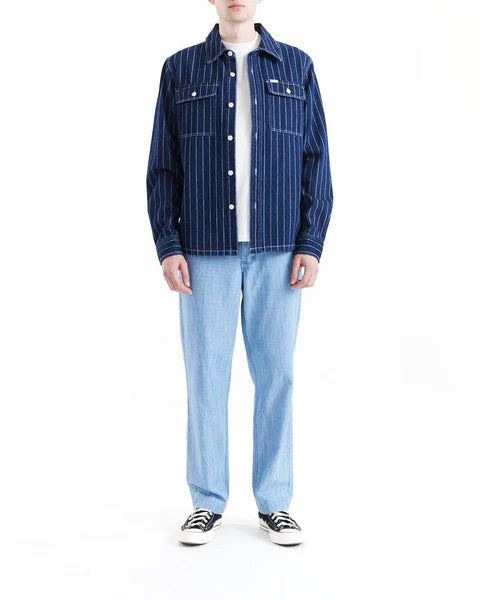 Camisa vaquera a rayas Vacay - Indigo