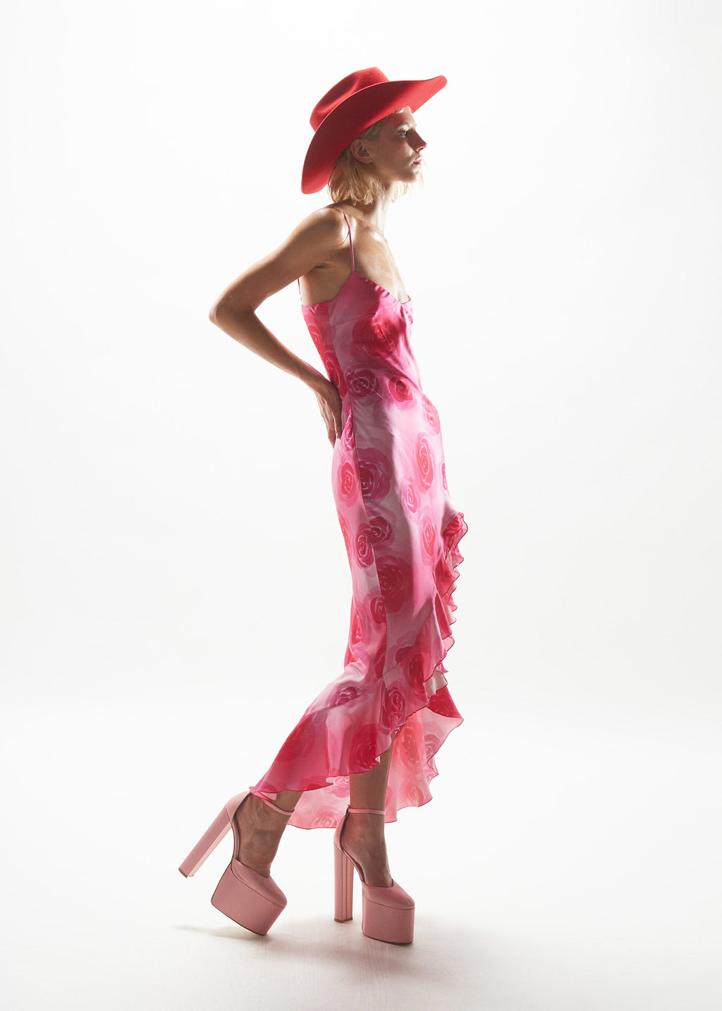 Vestido Valentina Rosa Desierto