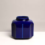 Vase Baixo - Indigo