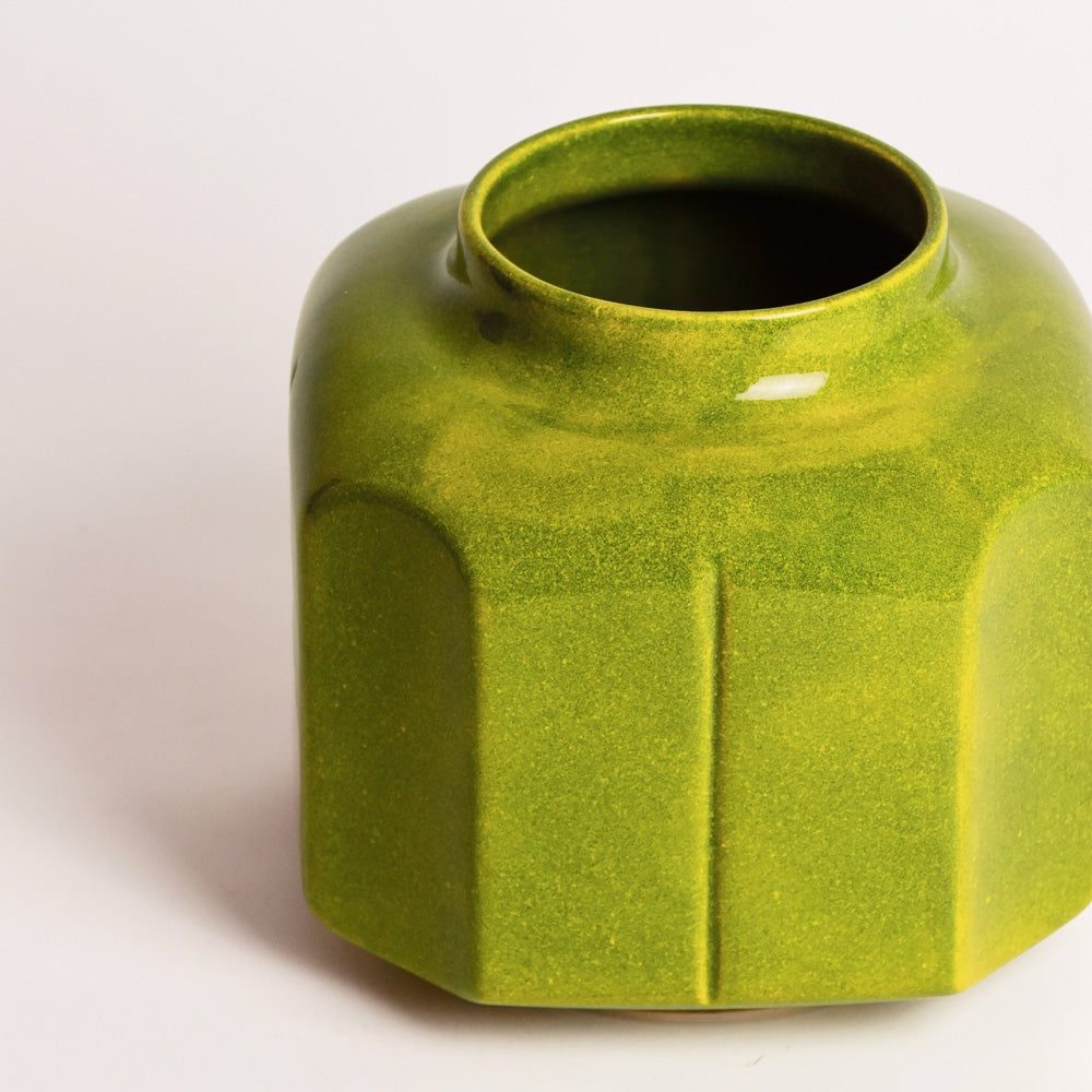 Vase Baixo - Pistache