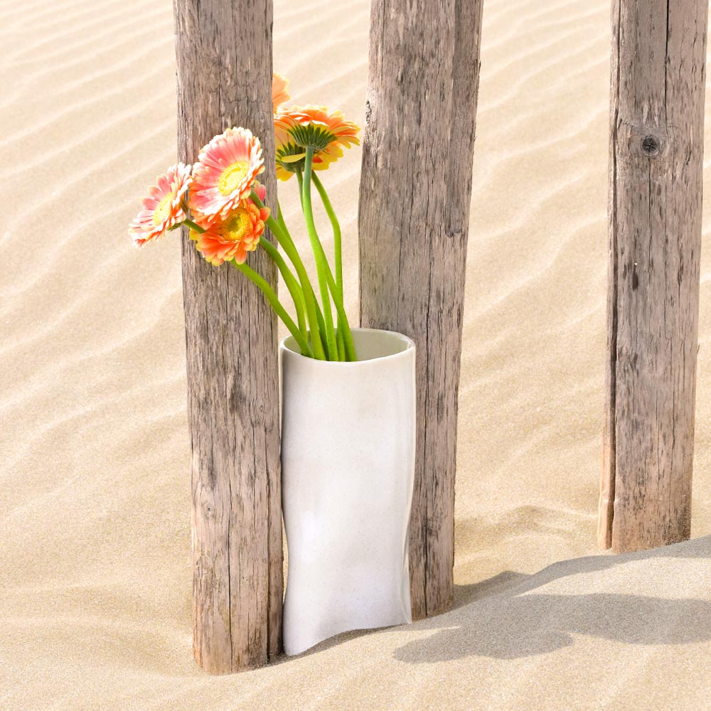 Vase Onda - Beige Sable