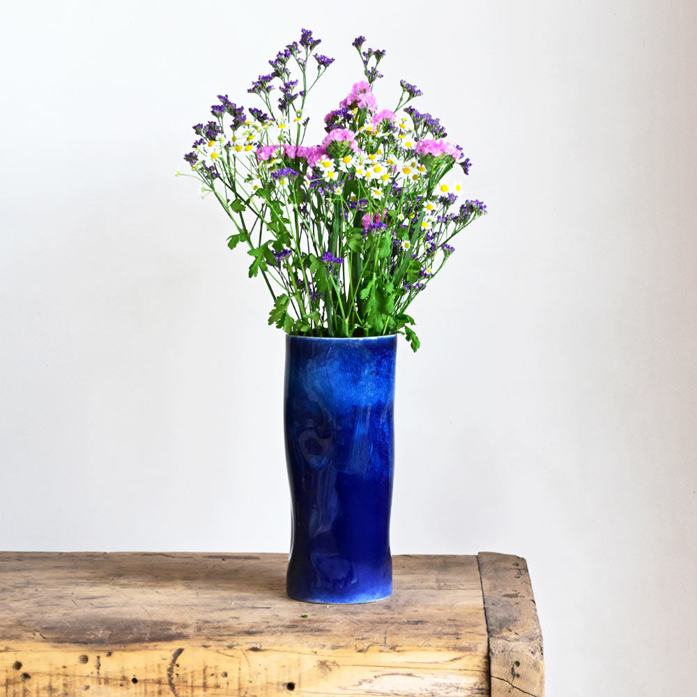 Vase Onda - Bleu Odyssée