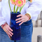 Vase Onda - Bleu Odyssée