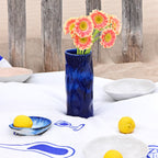Vase Onda - Bleu Odyssée