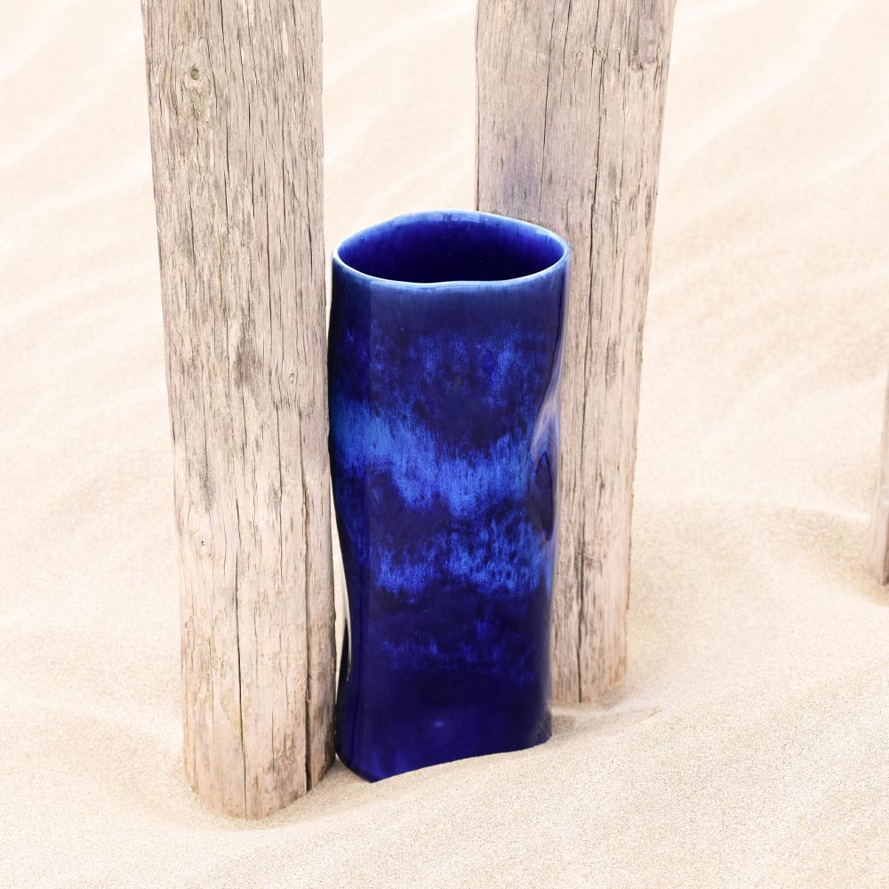 Vase Onda - Bleu Odyssée
