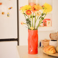 Vase Onda - Orange Corail
