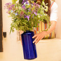 Vase Alto - Indigo