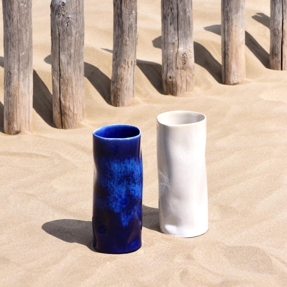 Vase Onda - Beige Sable