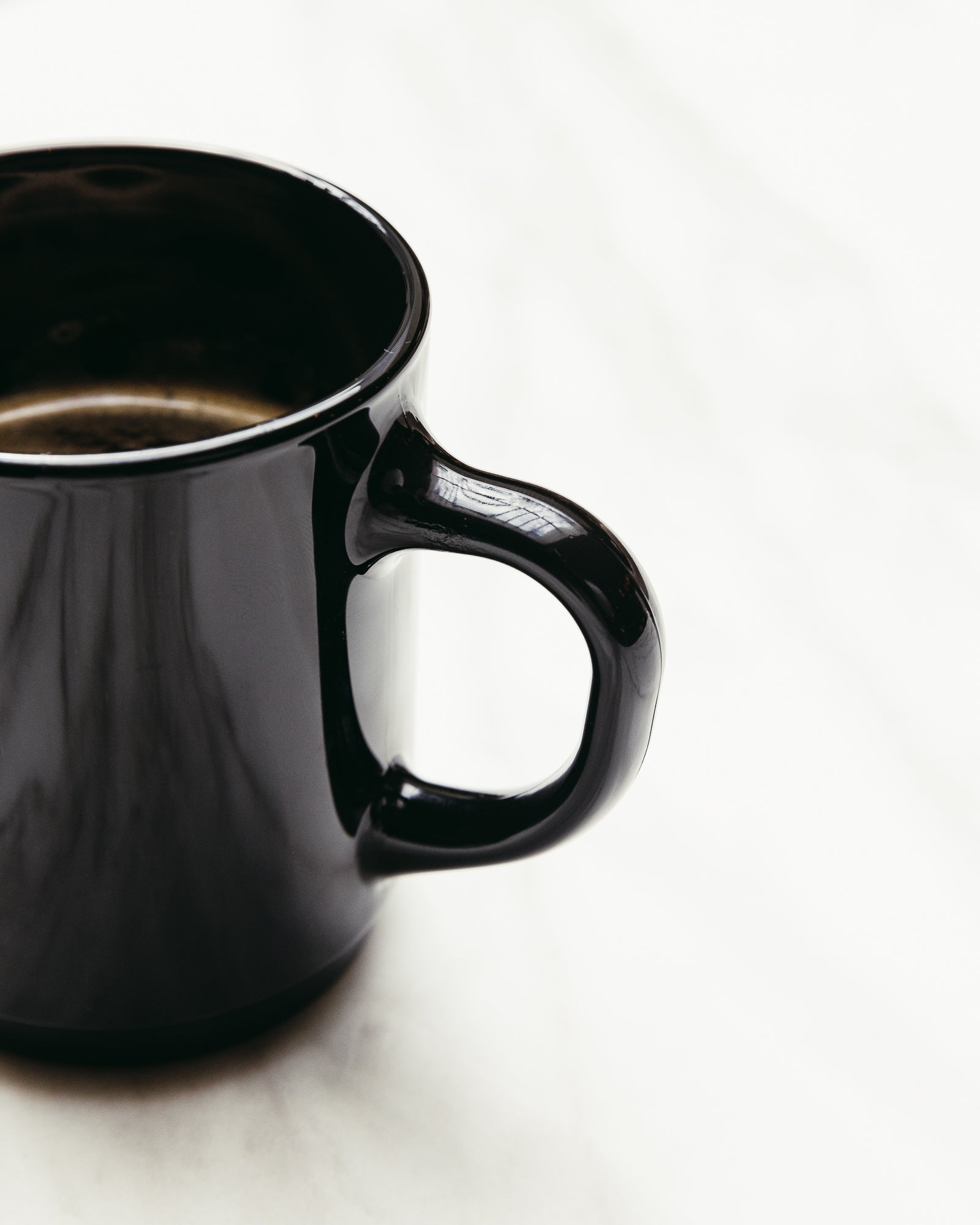 Duralex - Pack of 6 Versailles Mugs - Black - 26Cl
