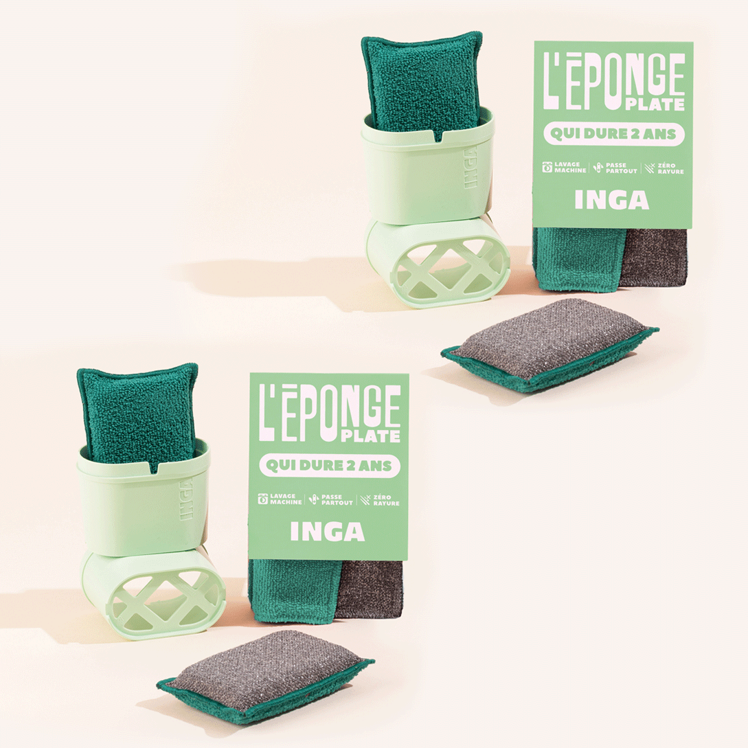 Pack Éponges Et Éponges Plates
