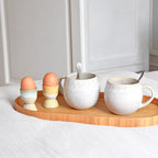 Set De 4 Coquetier - Jaune Sable