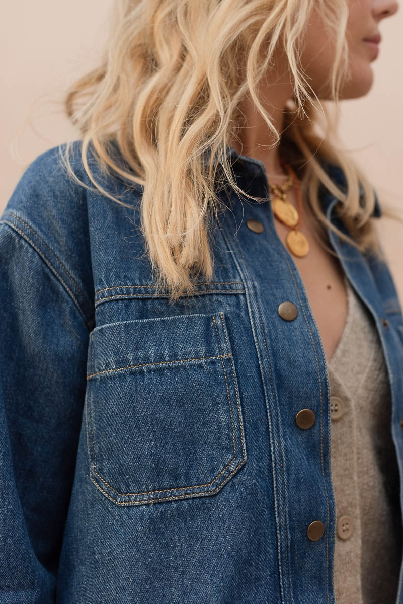 Veste April Denim Brut - Femme