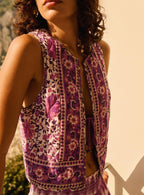 Veste Réversible Opéra - Jacinthe