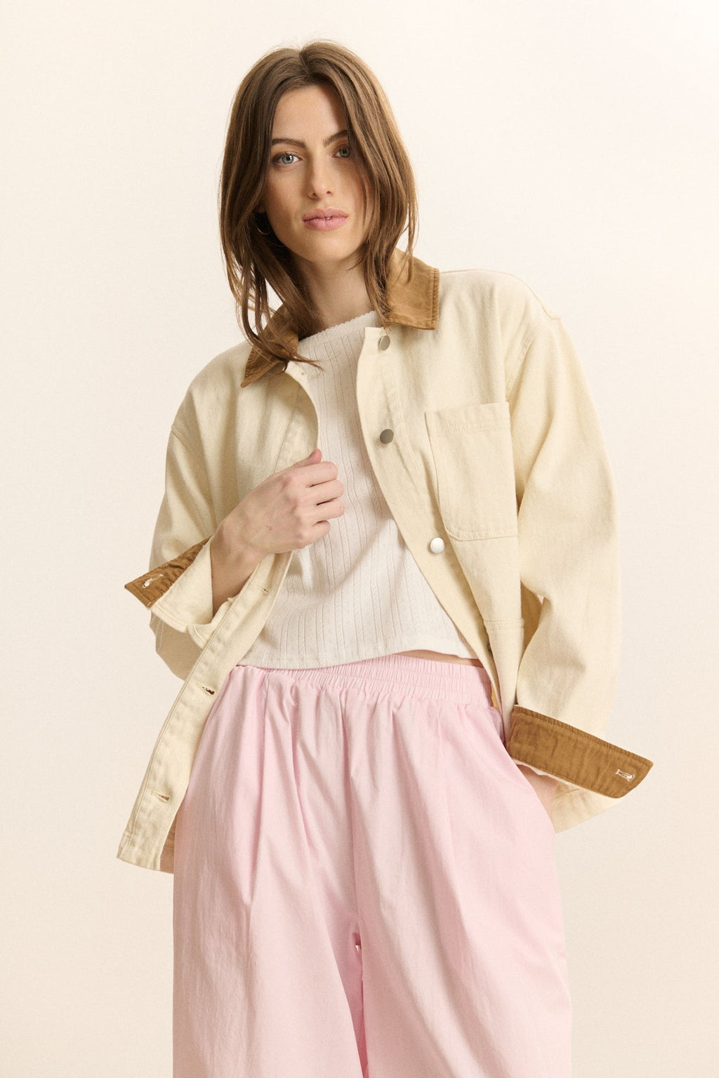 Chaqueta Cleo - Crudo