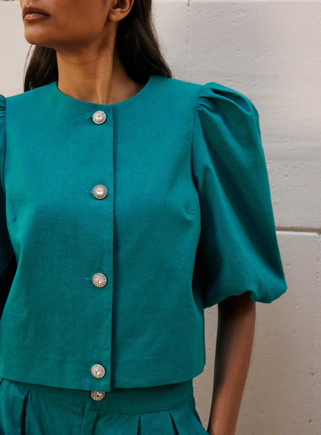 Chaqueta Inés - Esmeralda