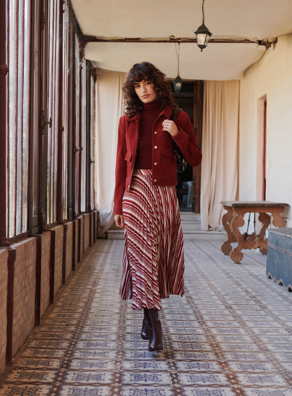 Veste Orelia - Brique