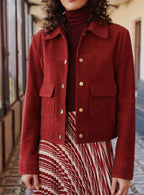 Veste Orelia - Brique
