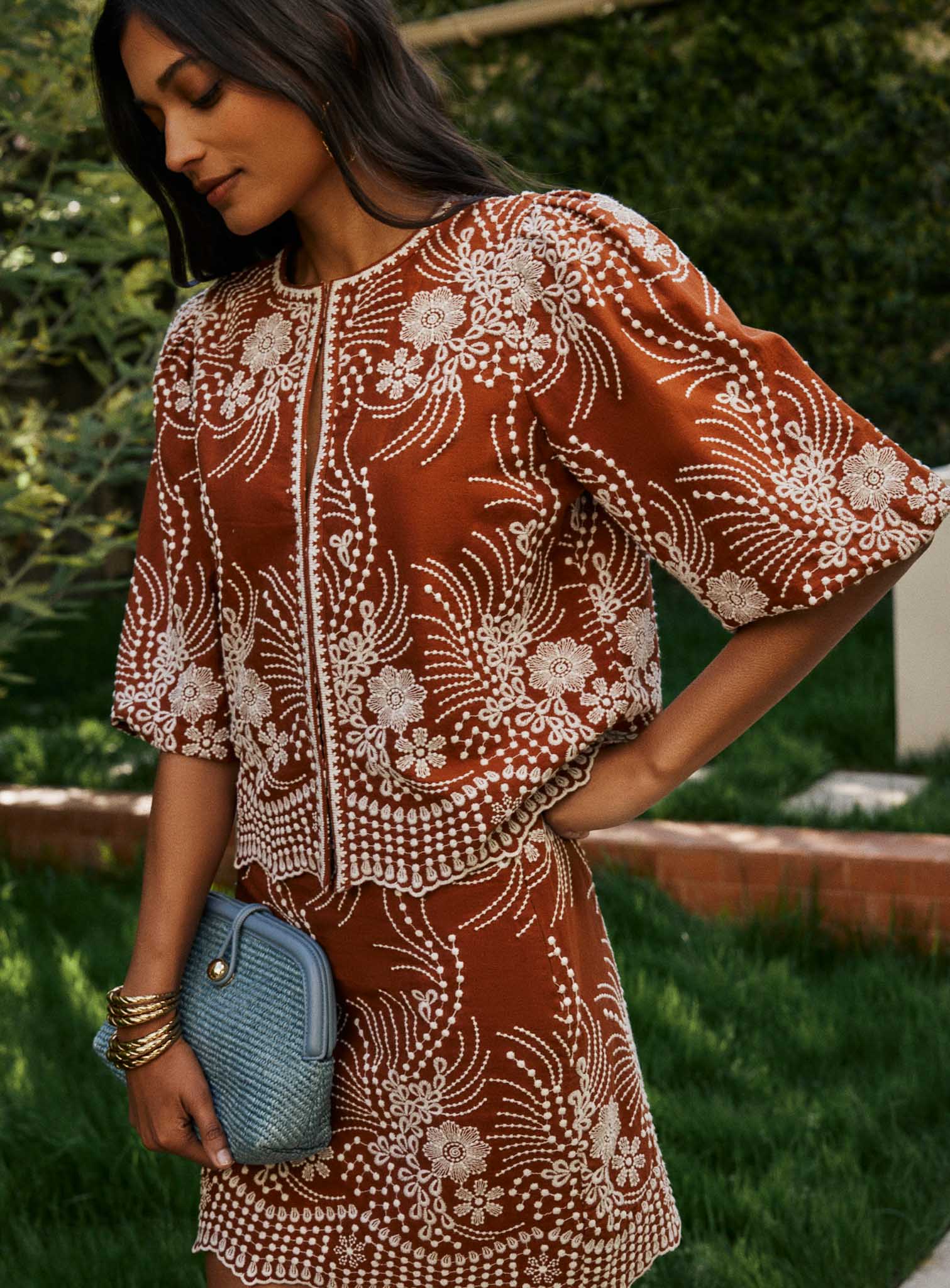 Chaqueta Orphee - Tierra