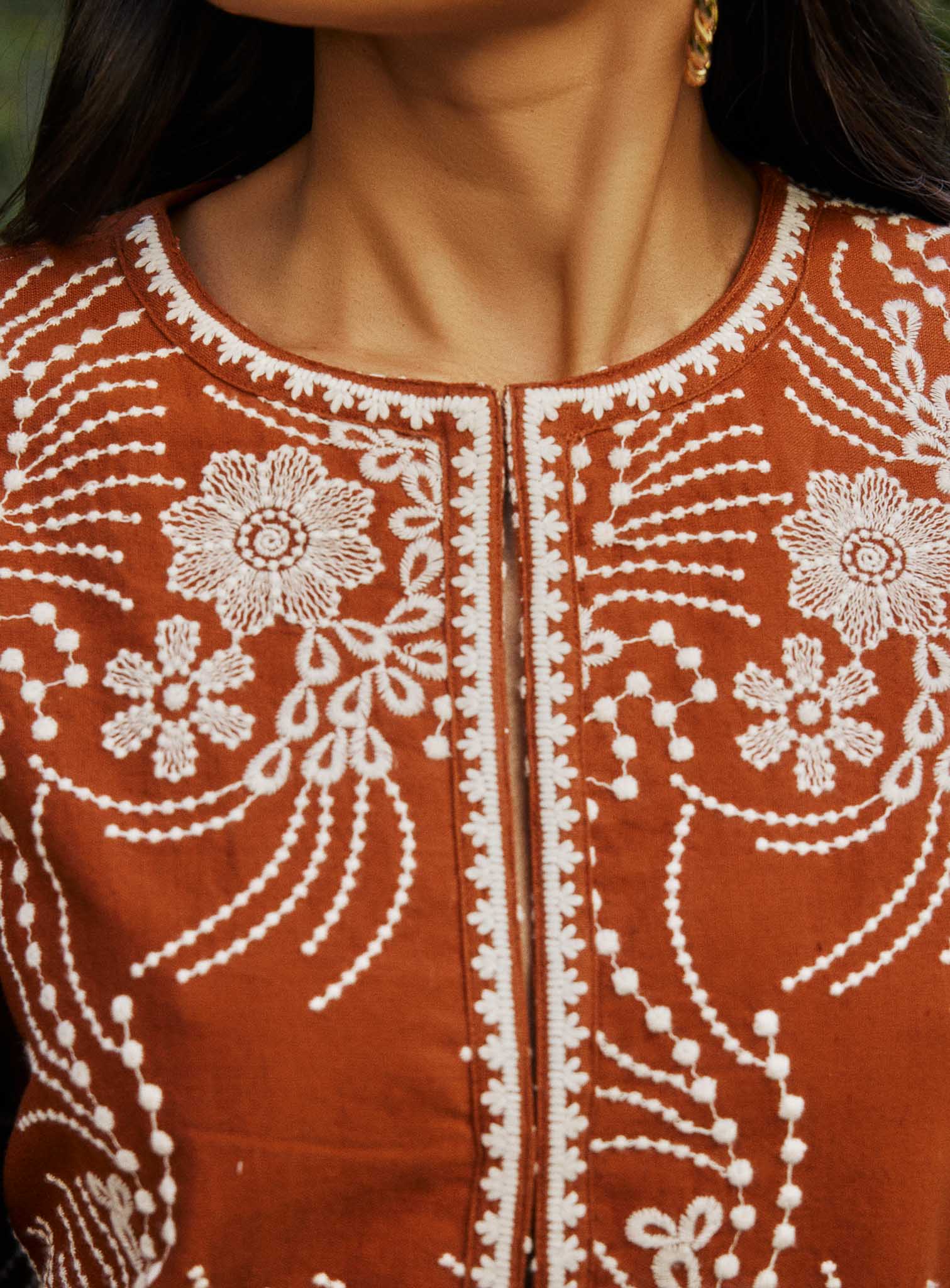 Chaqueta Orphee - Tierra